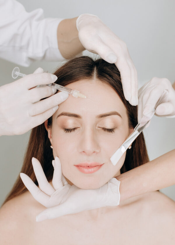 Botox temporarily paralyzes the muscles that create wrinkles and fine lines.