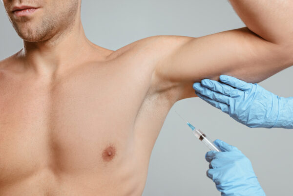 Those who have Botox injections are able to reduce their sweating.