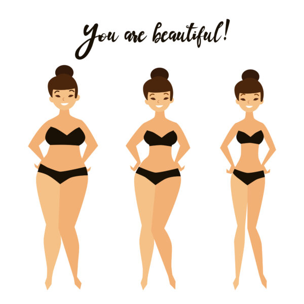 Jess bragged that she thinks women with curvy bodies look great.