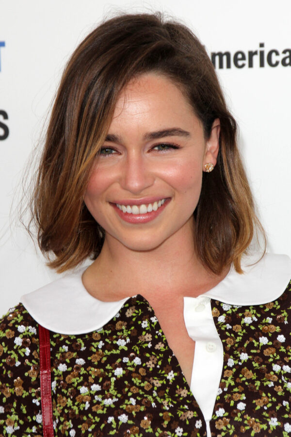 Emilia Clarke thinks that people who use filler can look "shiny and strange."