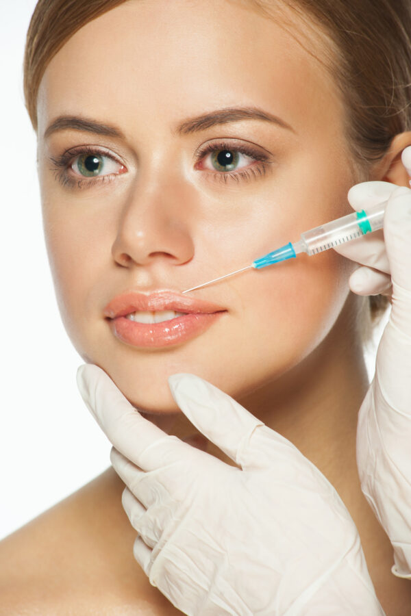 For a lip flip, a neuromodulator is injected into the orbicularis oris muscle, which is located along the vermillion edge of the upper lip.