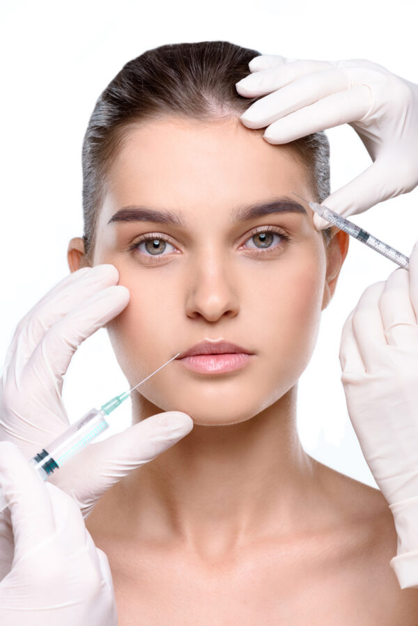 After injecting botulinum toxin A, several face muscles become paralyzed because the toxin prevents the transmission of vital nerve signals.
